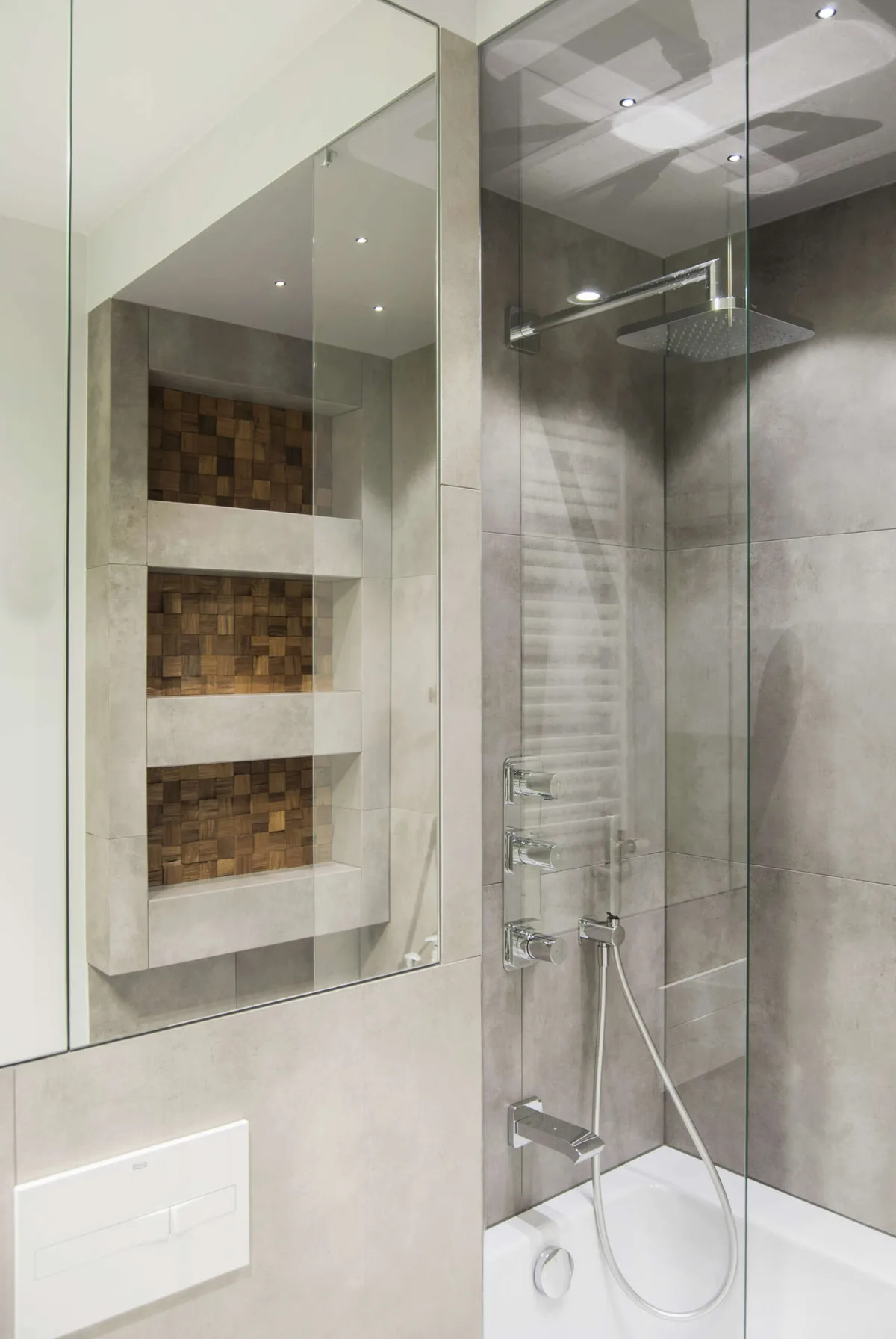 Łazienka z betonu dekoracyjnego