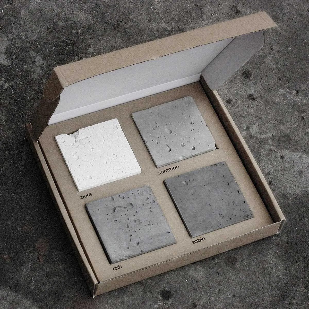Próbnik beton architektoniczny ConcreAte - pure, common, ash, sable