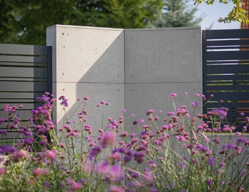 Ogrodzenie z betonu architektonicznego Bolesławiec