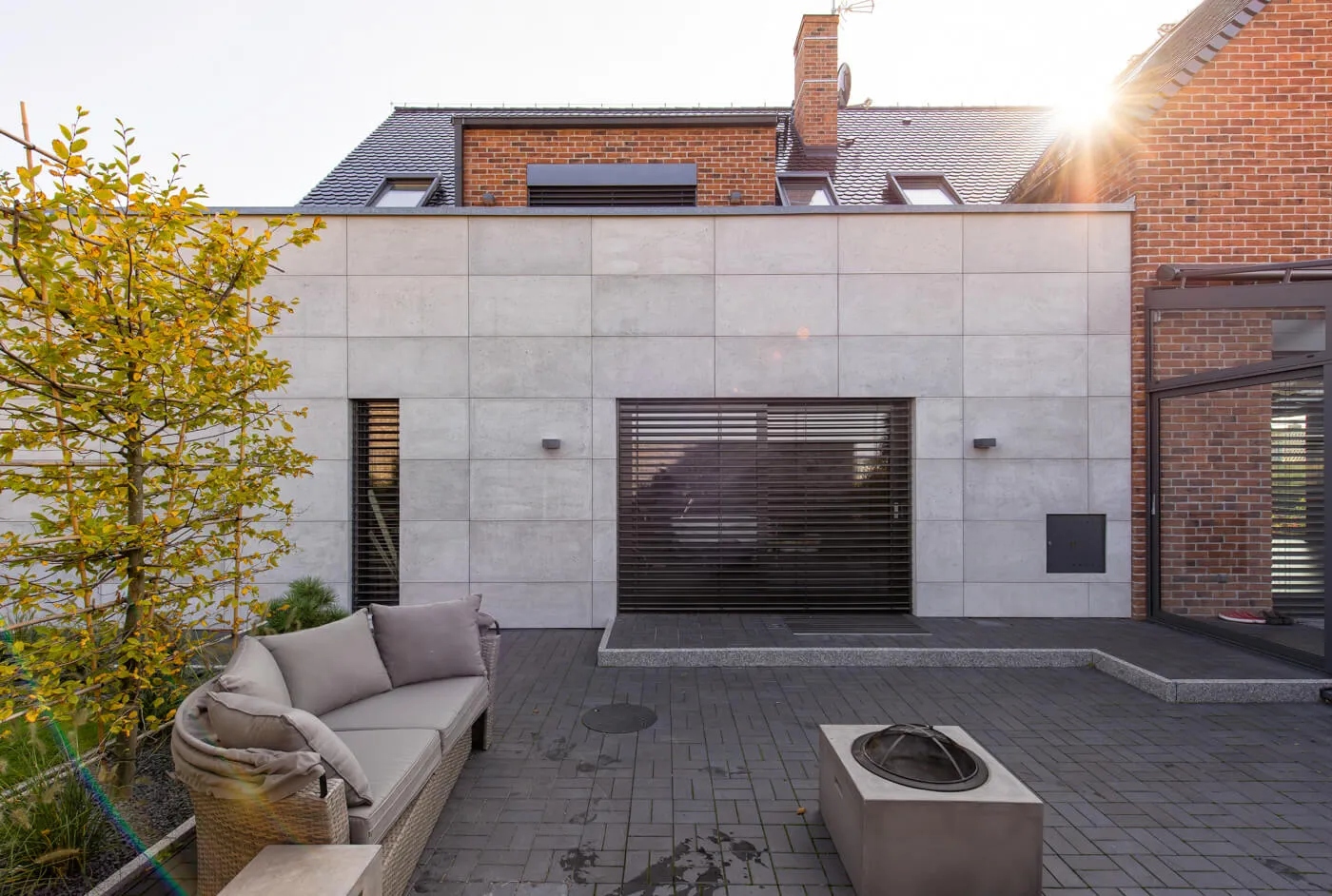 Dom Prywatny/Mały Tyniec — beton architektoniczny ConcreAte