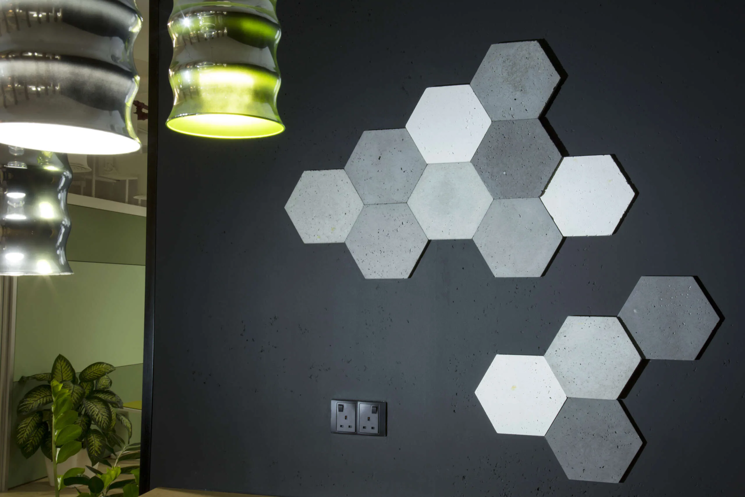 Beton architektoniczny — biuro Mg Gallery Showroom / Dubaj