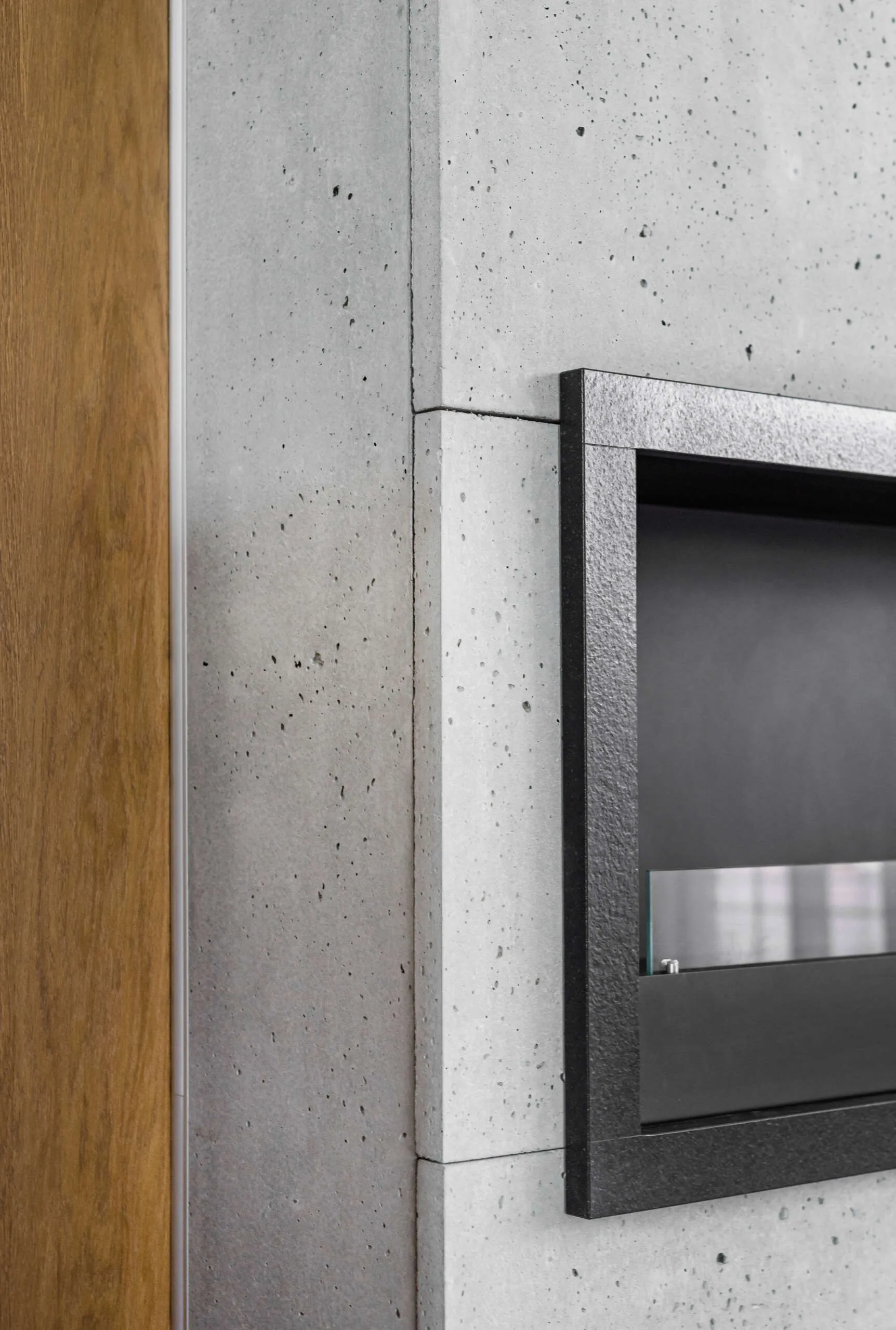 Beton dekoracyjny ConcreAte — realizacja Mieszkanie prywatne / Kraków