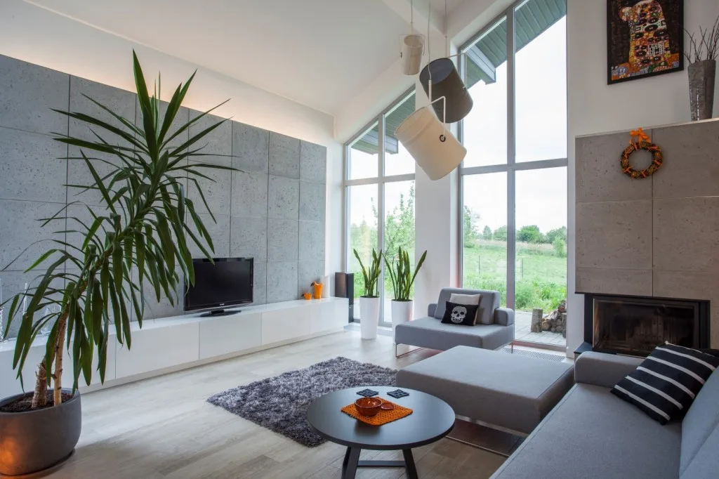 Beton architektoniczny — przestrzeń Prywatny apartament / Łuków