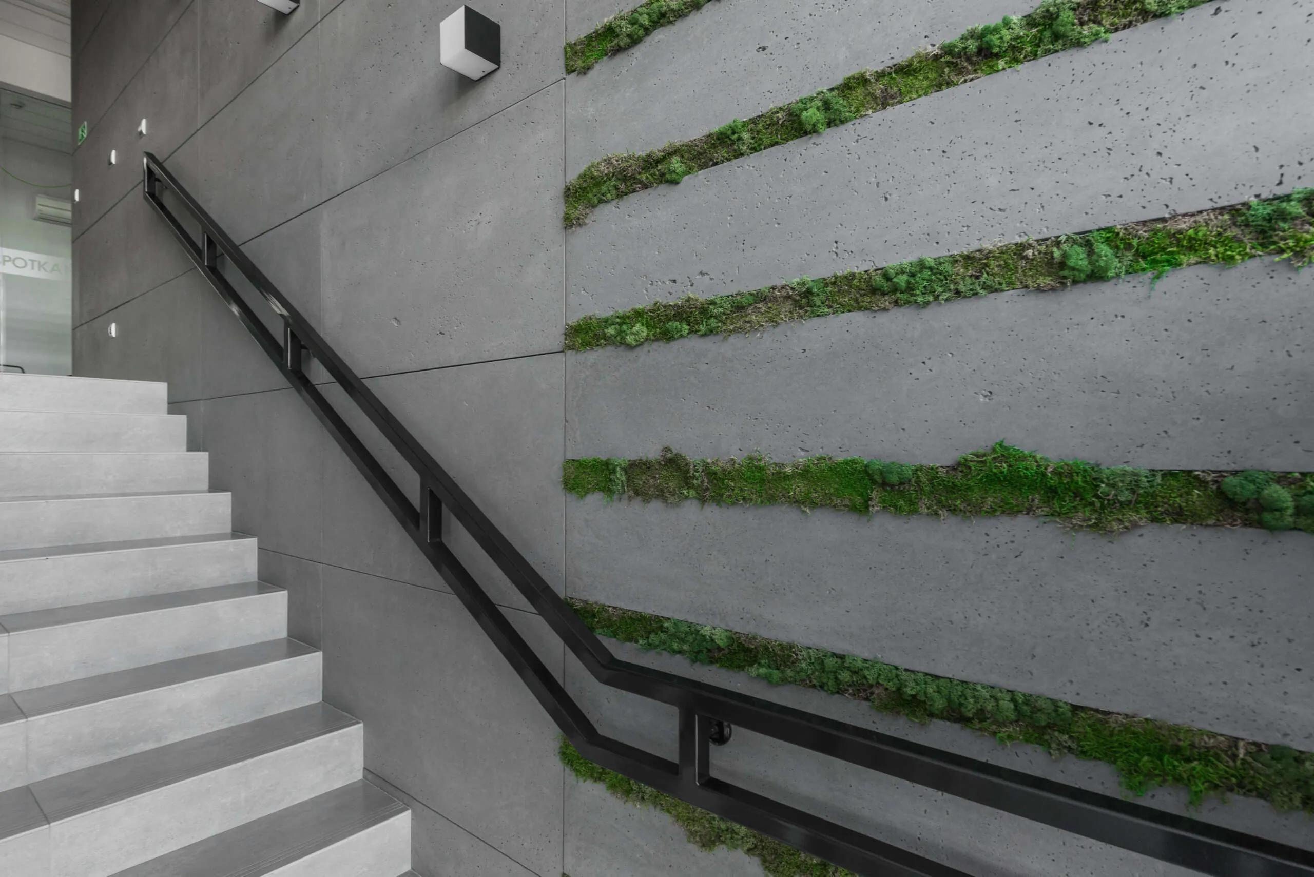 Beton dekoracyjny ConcreAte — realizacja Rest Urbis / Jasionka