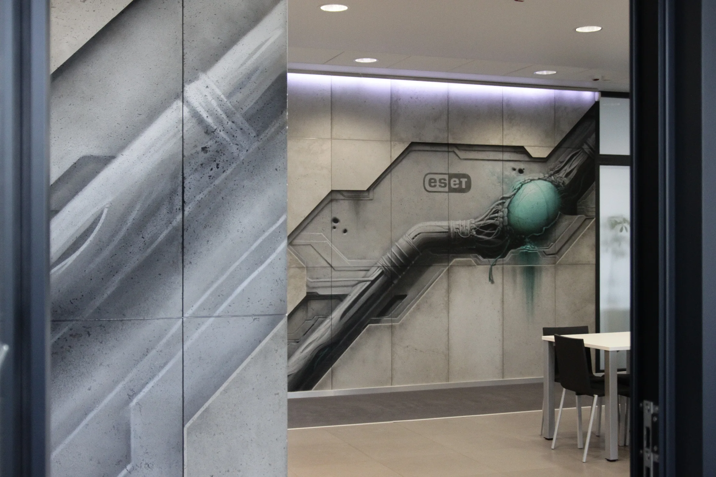 Siedziba Firmy ESET / Kraków — beton architektoniczny ConcreAte