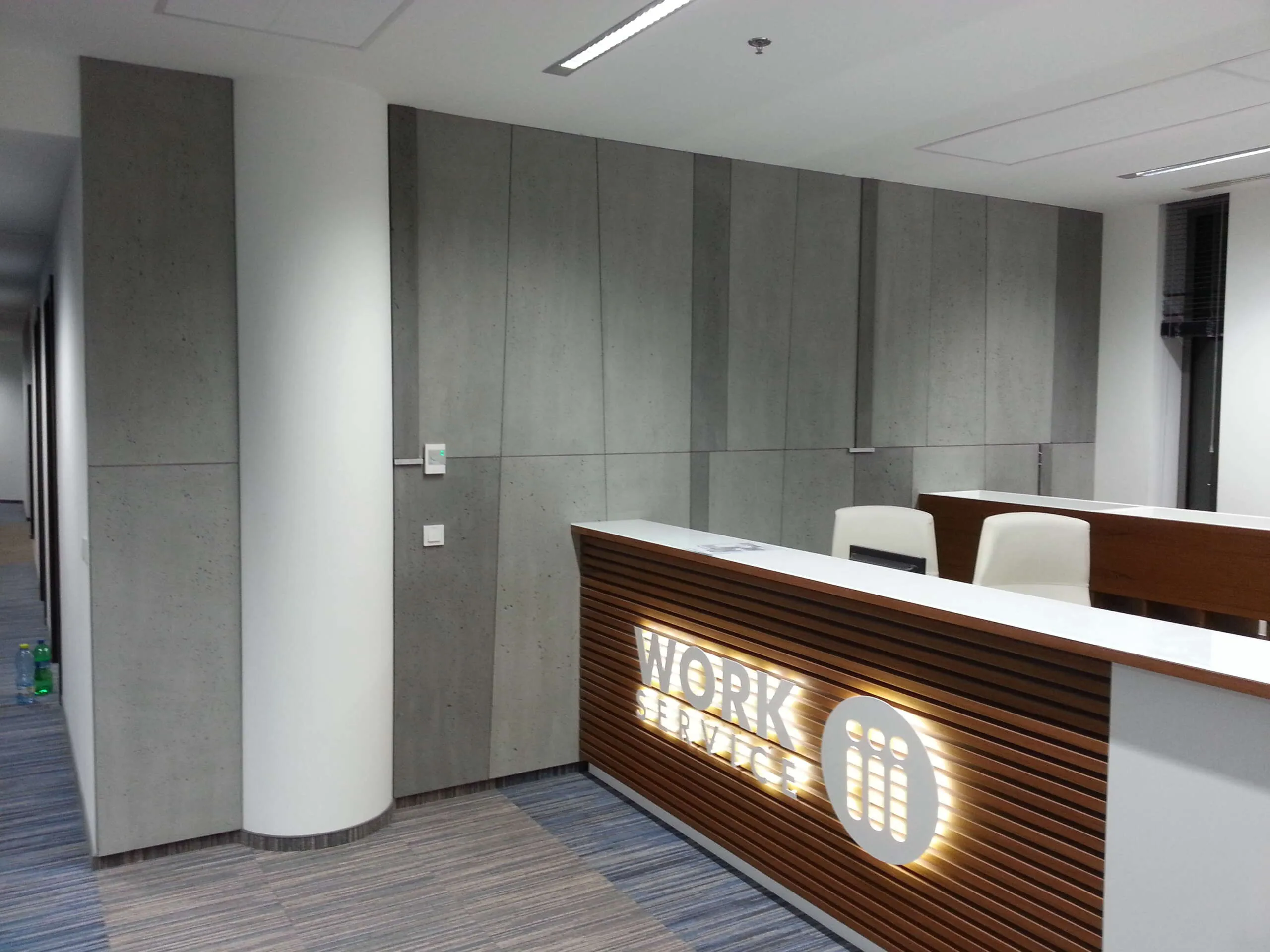 Work Service / Warszawa — beton architektoniczny ConcreAte