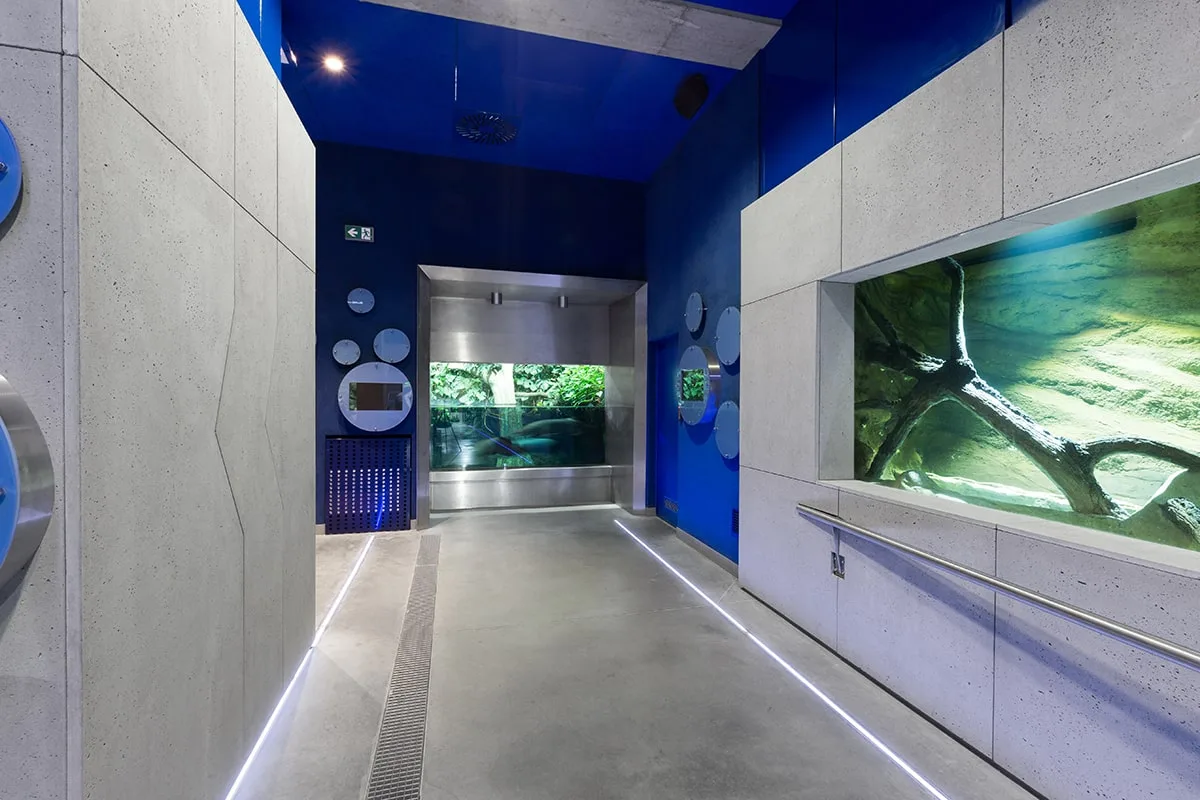 Beton architektoniczny — obiekty kultury ZOO / Warszawa